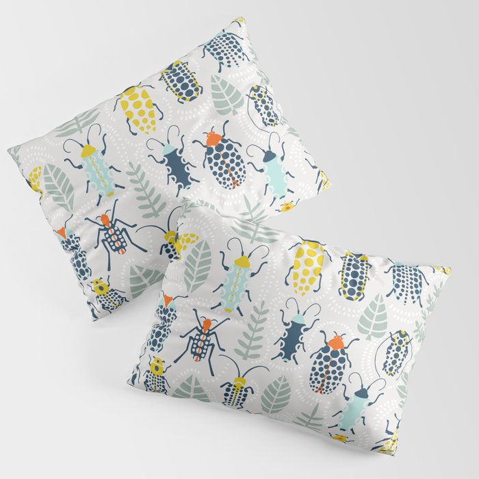 Beetle collection Pillow Sham Gallery Image 1
