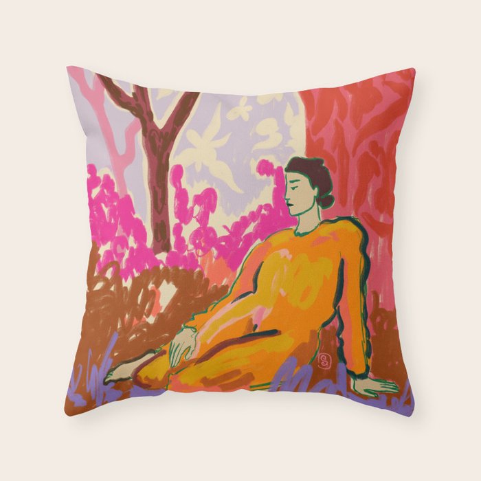 MAGIC FOREST Throw Pillow Gallery Image 6