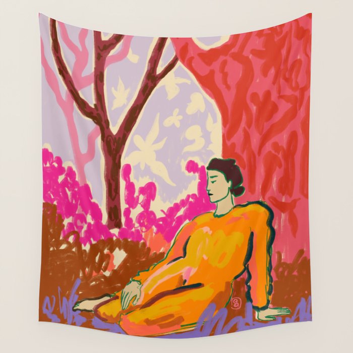 MAGIC FOREST Wall Tapestry Gallery Image 1