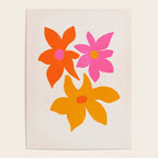 Abstract Summer Flowers Poster Gallery Image 4