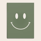 Smile Muted Green Notebook Gallery Image 4