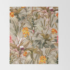Magical Garden XI Throw Blanket Gallery Image 2