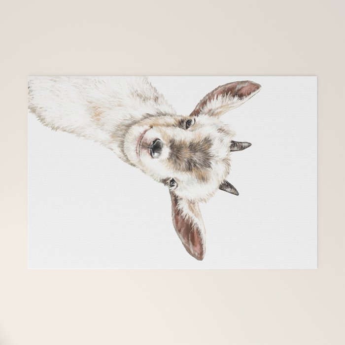 Oh My Sneaky Goat Welcome Mat Gallery Image 1