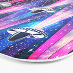Cosmic UFO Bath Mat Gallery Image 3