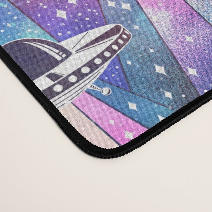 Cosmic UFO Desk Mat Gallery Image 4