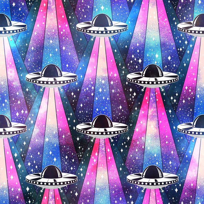 Cosmic UFO Coffee Mug Gallery Image 2
