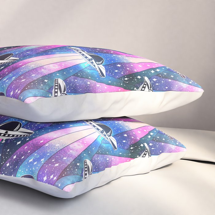 Cosmic UFO Pillow Sham Gallery Image 3