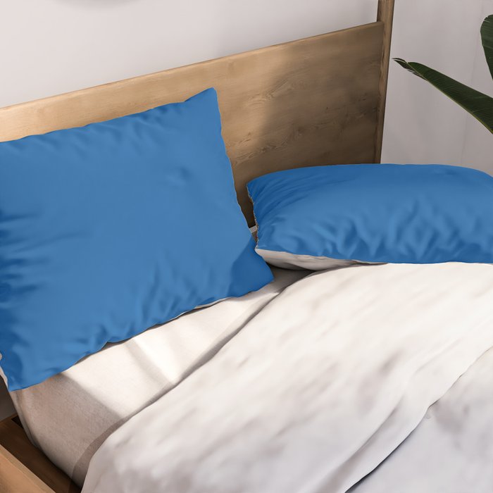 Sapphire Blue Pillow Sham Gallery Image 2