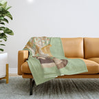 Mushrooms Throw Blanket Gallery Image 1