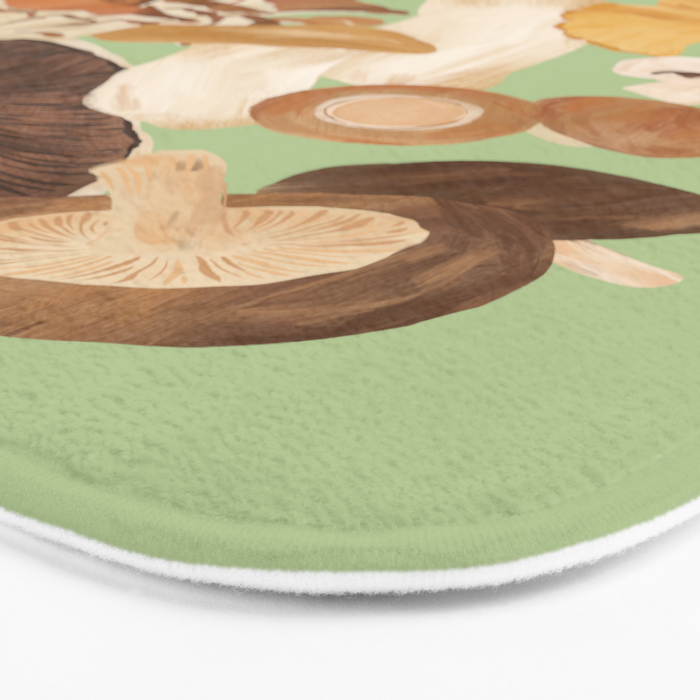 Mushrooms Bath Mat Gallery Image 3