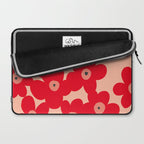 Red flower pattern  Laptop Sleeve Gallery Image 2