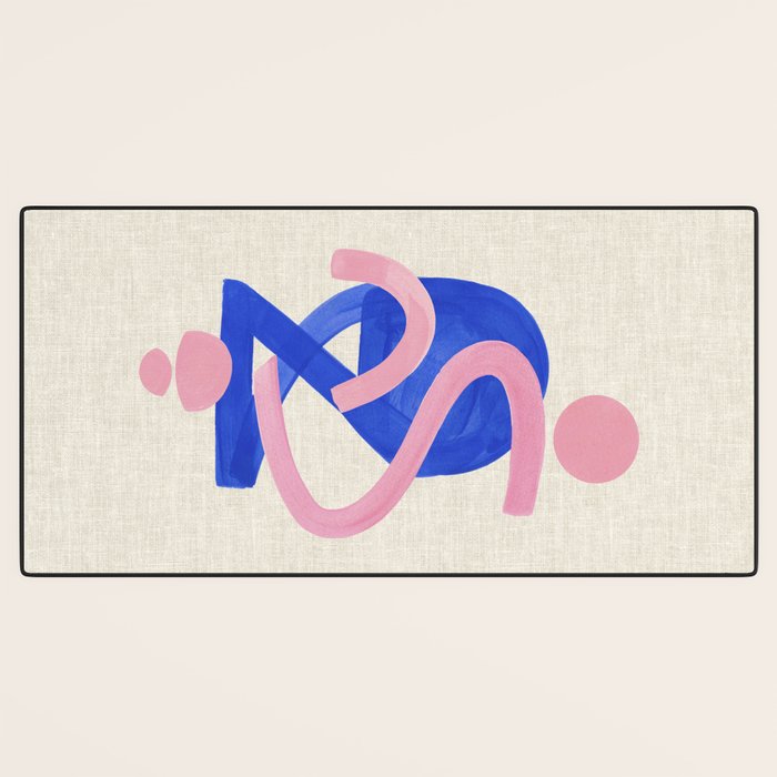 Blue Moon Bounce Desk Mat Gallery Image 3