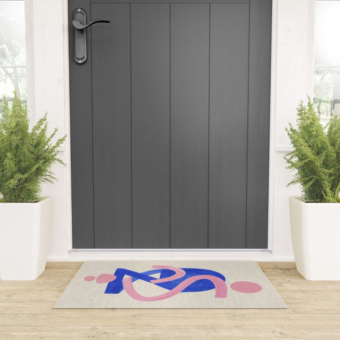 Blue Moon Bounce Welcome Mat Gallery Image 3