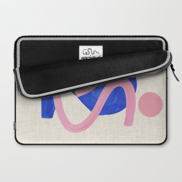 Blue Moon Bounce Laptop Sleeve Gallery Image 2