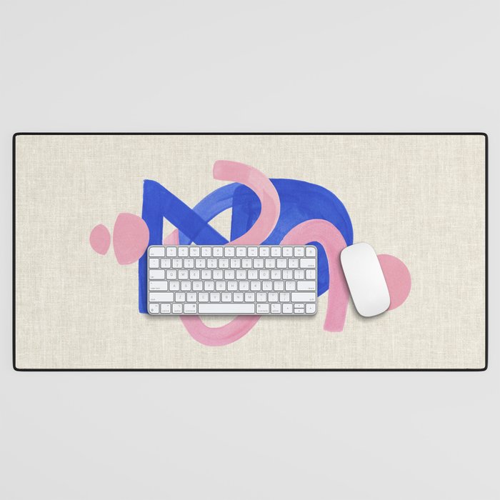 Blue Moon Bounce Desk Mat Gallery Image 1