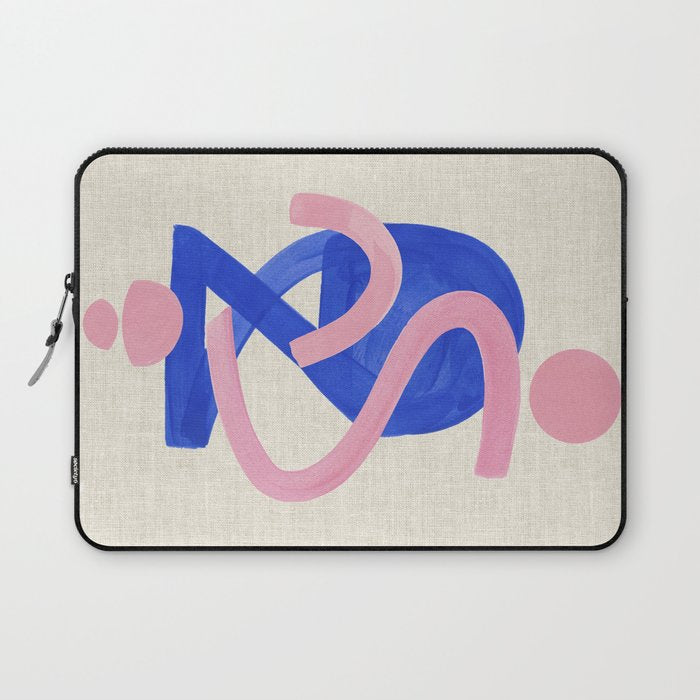 Blue Moon Bounce Laptop Sleeve Gallery Image 1