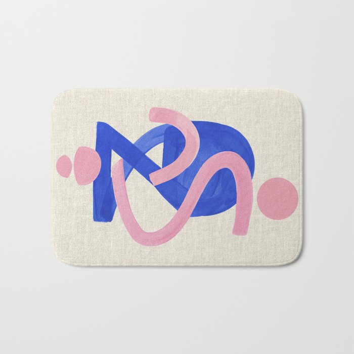 Blue Moon Bounce Bath Mat Gallery Image 1