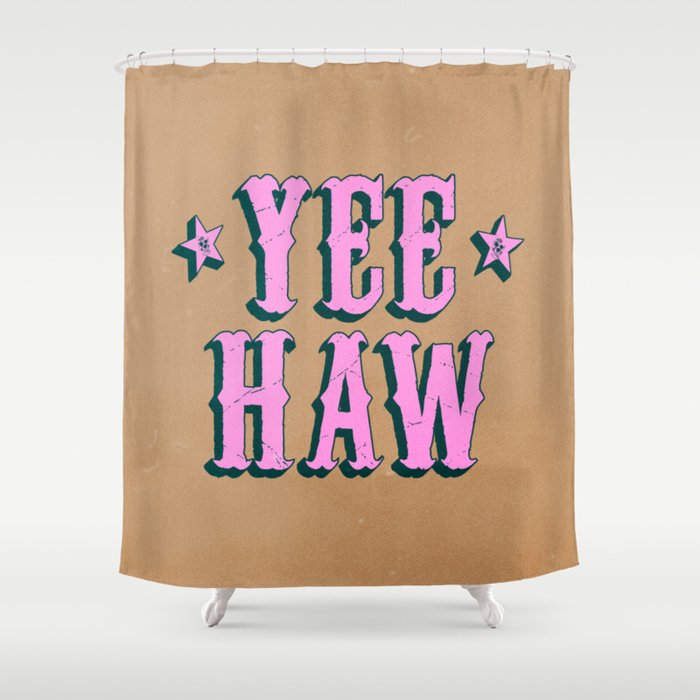 Yee Haw: Full Rodeo Edition Shower Curtain Gallery Image 1