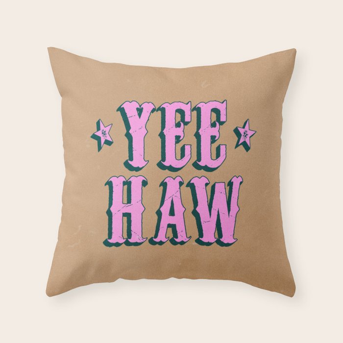 Yee Haw: Full Rodeo Edition Throw Pillow Gallery Image 6