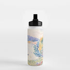 Cap NeÌgre by Henri-Edmond Cross 1909 French Cottage Mountain Country and Farmhouse Aesthetic Water Bottle Gallery Image 2