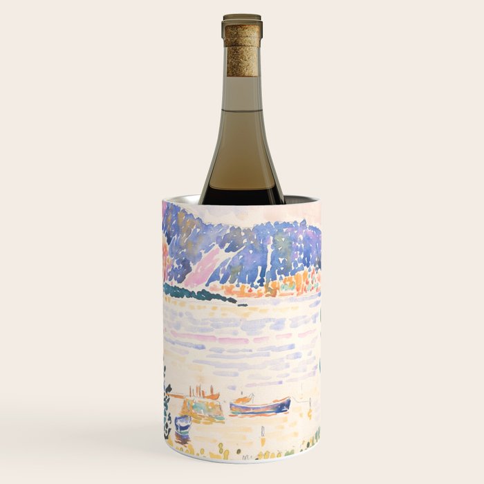 Cap NeÌgre by Henri-Edmond Cross 1909 French Cottage Mountain Country and Farmhouse Aesthetic Wine Chiller Gallery Image 1