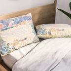 Cap NeÌgre by Henri-Edmond Cross 1909 French Cottage Mountain Country and Farmhouse Aesthetic Pillow Sham Gallery Image 2