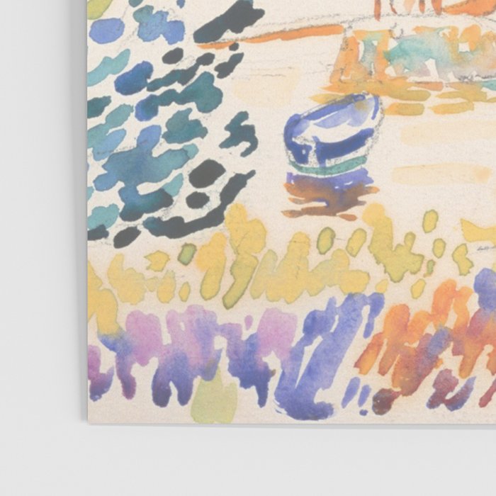 Cap NeÌgre by Henri-Edmond Cross 1909 French Cottage Mountain Country and Farmhouse Aesthetic Poster Gallery Image 3