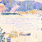 Cap NeÌgre by Henri-Edmond Cross 1909 French Cottage Mountain Country and Farmhouse Aesthetic Coffee Mug Gallery Image 2