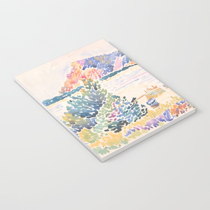 Cap NeÌgre by Henri-Edmond Cross 1909 French Cottage Mountain Country and Farmhouse Aesthetic Notebook Gallery Image 3