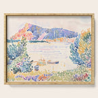 Cap NeÌgre by Henri-Edmond Cross 1909 French Cottage Mountain Country and Farmhouse Aesthetic Serving Tray Gallery Image 1