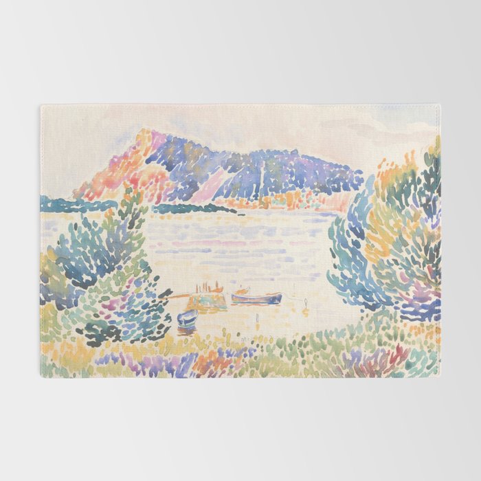 Cap NeÌgre by Henri-Edmond Cross 1909 French Cottage Mountain Country and Farmhouse Aesthetic Rug Gallery Image 2