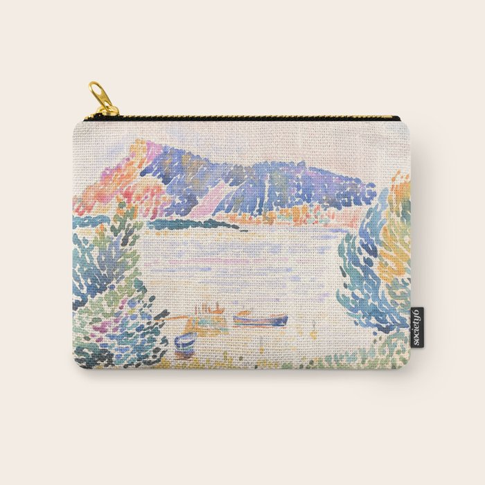 Cap NeÌgre by Henri-Edmond Cross 1909 French Cottage Mountain Country and Farmhouse Aesthetic Carry All Pouch Gallery Image 1