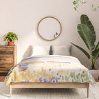 Cap NeÌgre by Henri-Edmond Cross 1909 French Cottage Mountain Country and Farmhouse Aesthetic Comforter Gallery Image 3