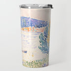 Cap NeÌgre by Henri-Edmond Cross 1909 French Cottage Mountain Country and Farmhouse Aesthetic Travel Mug Gallery Image 2