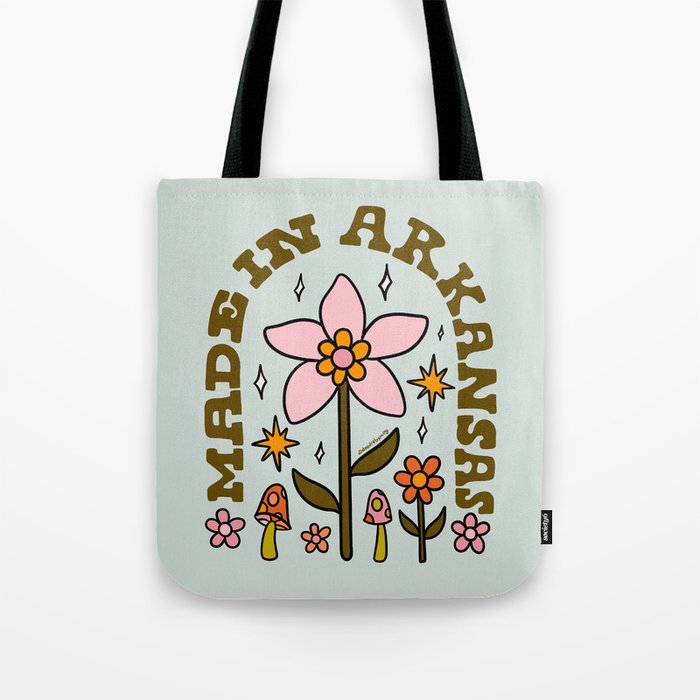 Made In Arkansas Tote Bag Gallery Image 1
