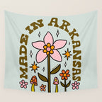 Made In Arkansas Wall Tapestry Gallery Image 4