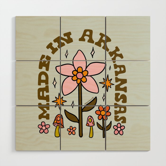 Made In Arkansas Wood Wall Art Gallery Image 1