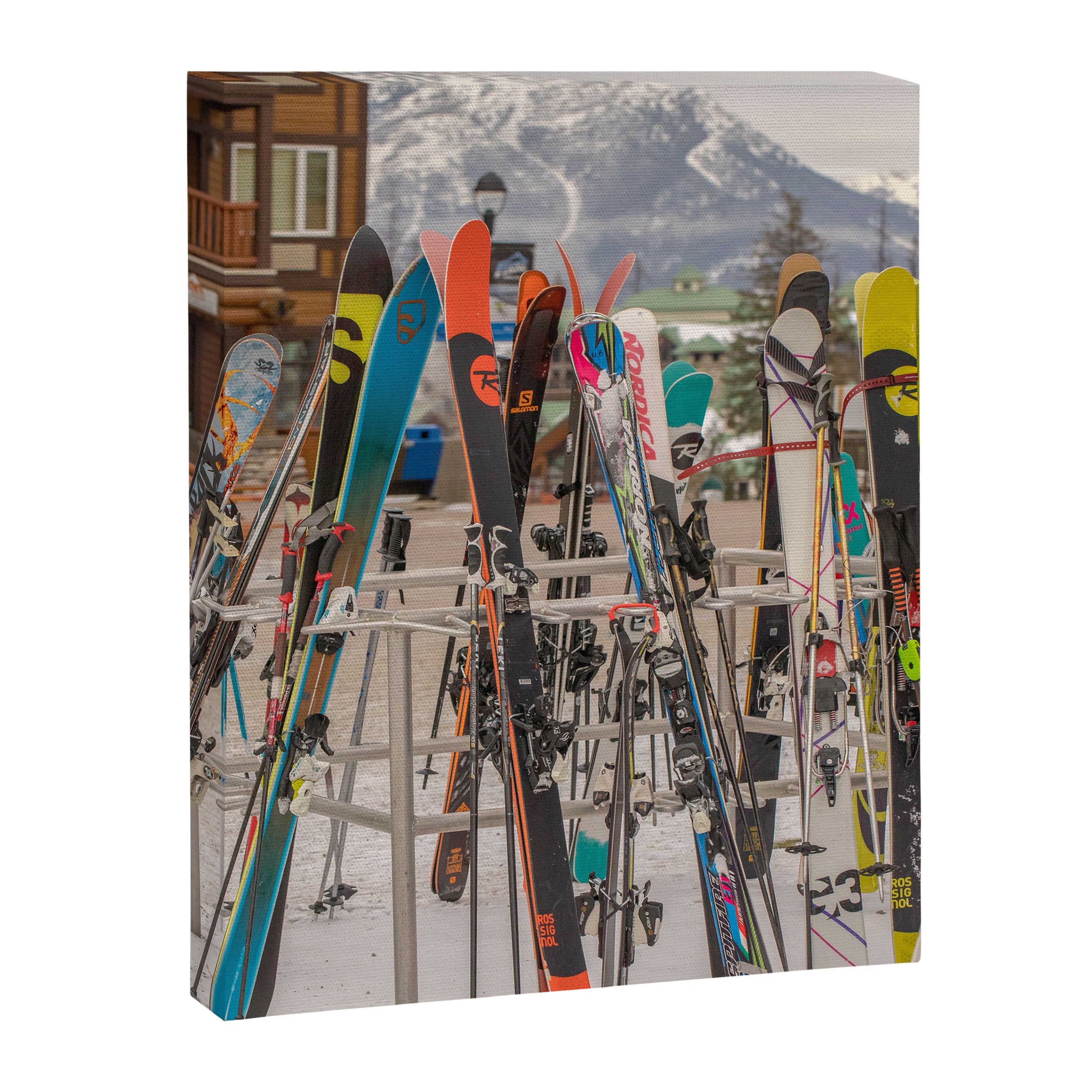 Ski Day Canvas Print Gallery Image 6