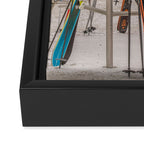 Ski Day Framed Canvas Print Gallery Image 3