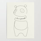 Love Yourself Panda Poster Gallery Image 4