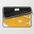 Superwatercolor Deep Yellow Laptop Sleeve Gallery Image 2