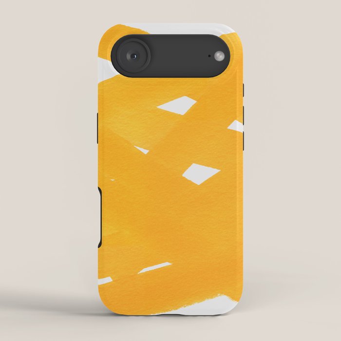 Superwatercolor Deep Yellow iPhone Case Gallery Image 2