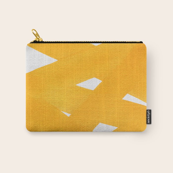 Superwatercolor Deep Yellow Carry All Pouch Gallery Image 1