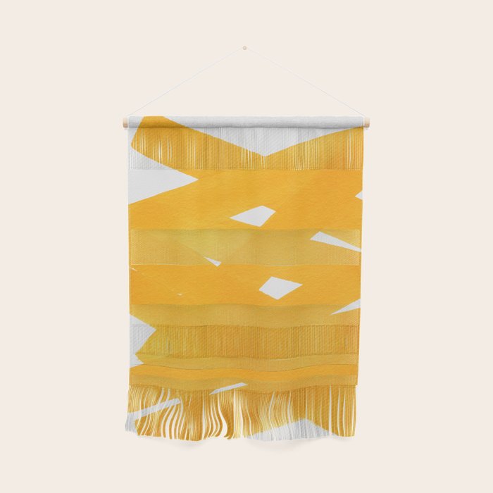 Superwatercolor Deep Yellow Wall Hanging Gallery Image 1