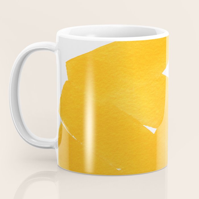 Superwatercolor Deep Yellow Coffee Mug Gallery Image 3