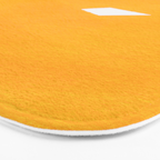 Superwatercolor Deep Yellow Bath Mat Gallery Image 3