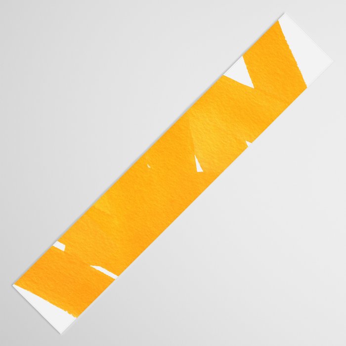 Superwatercolor Deep Yellow Table Runner Gallery Image 3