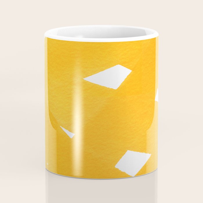 Superwatercolor Deep Yellow Coffee Mug Gallery Image 4