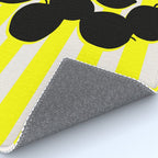 Still life- yellow stripe Rug Gallery Image 4