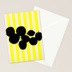 Still life- yellow stripe Stationery Card Gallery Image 2